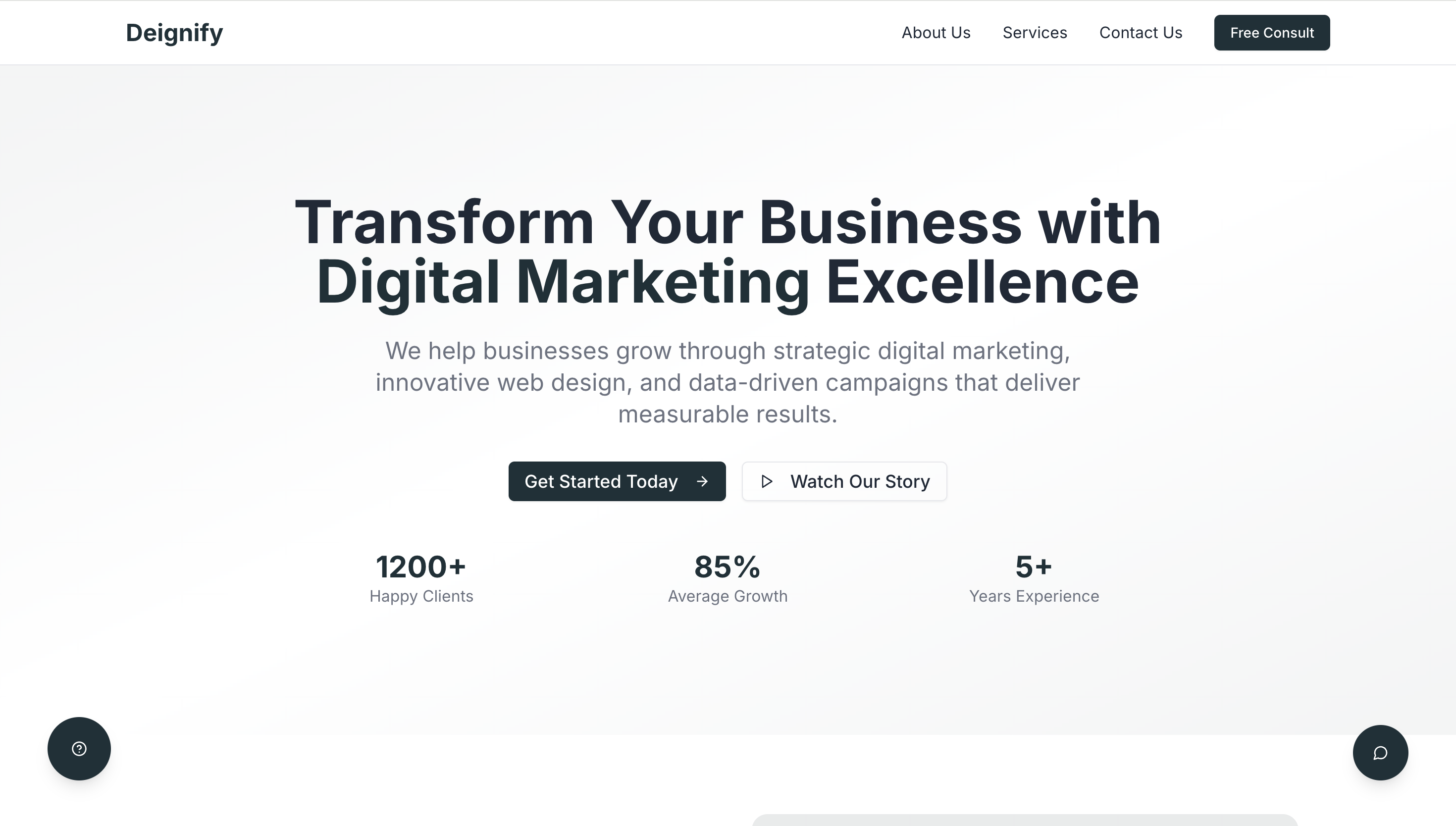 Deignify - Digital Marketing Agency preview