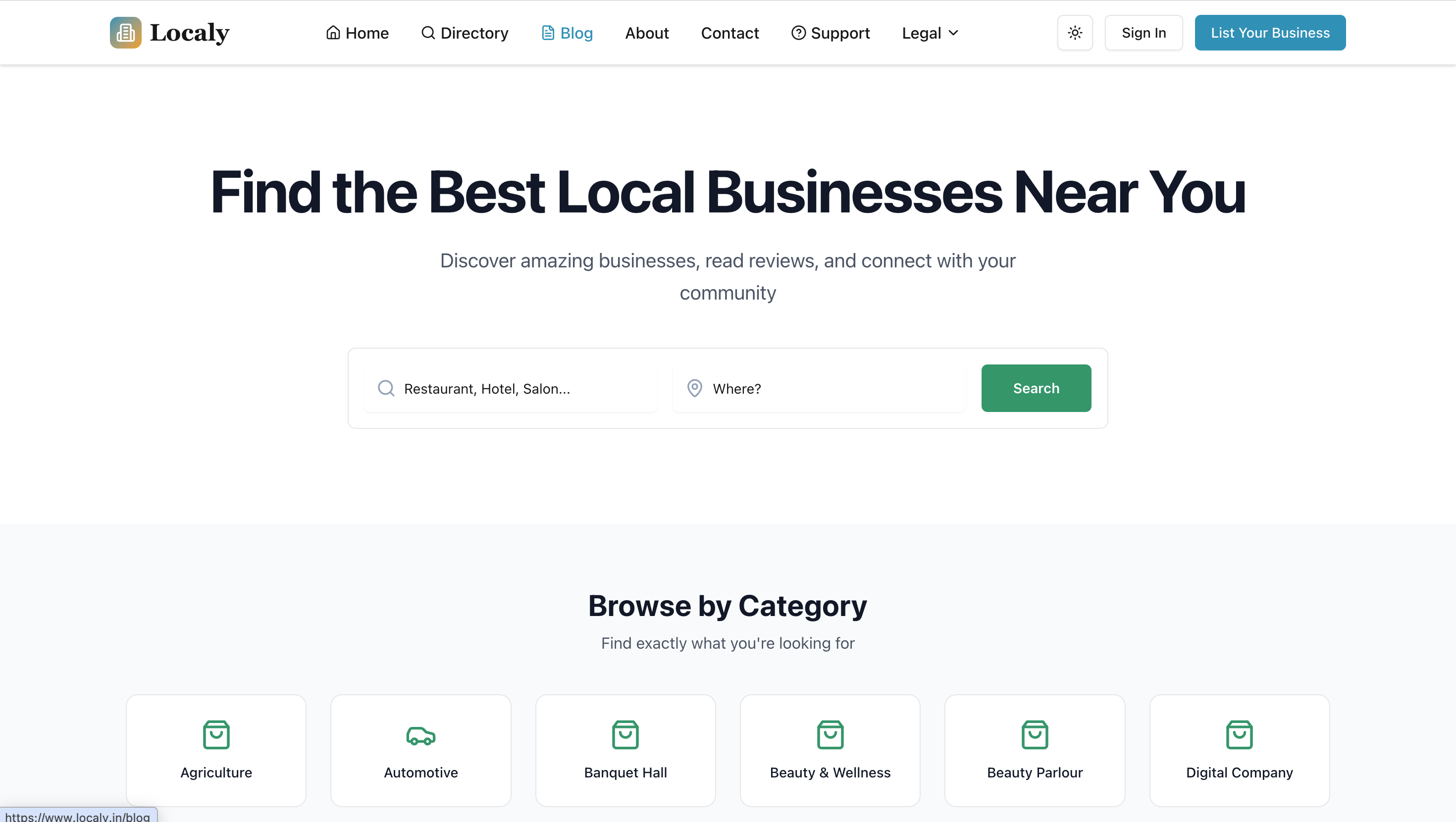 Localy - Local Business Directory preview
